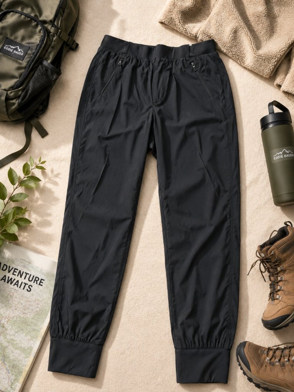 Eddie Bauer Gorpcore Hiking Jogger Pants Utility Outdoor Size 12
